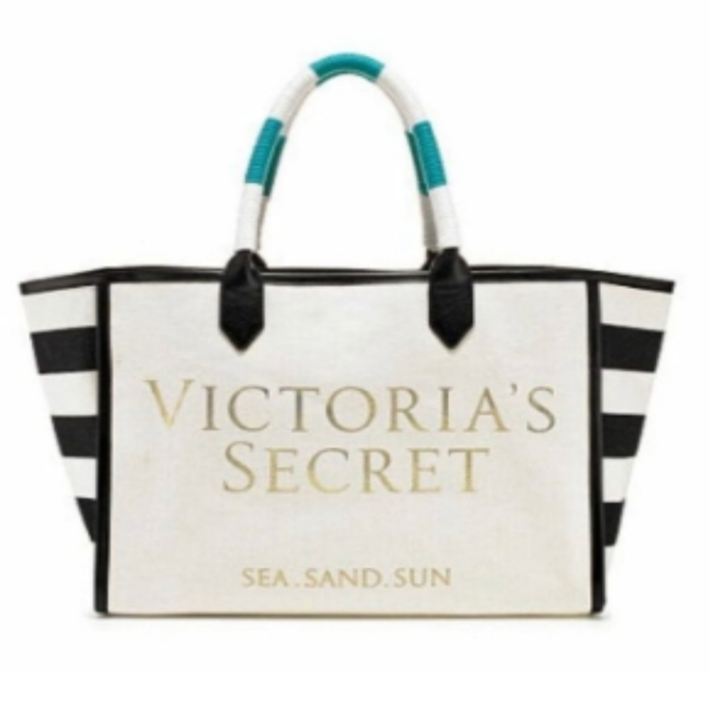 Victoria's Secret Canvas Tote New With Tag 12 X 18